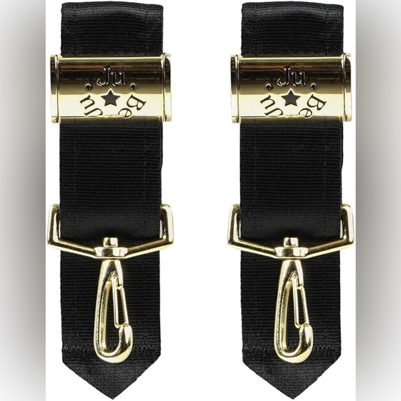 JUJUBE legacy stroller clips Ju-Ju-Be Black and gold NEW - Picture 3 of 5